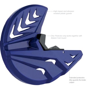 Disc & bottom fork protector POLISPORT PERFORMANCE 8151500001 black/black - Img 2