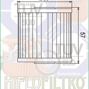 Filtru de ulei HIFLOFILTRO HF123 - Img 2