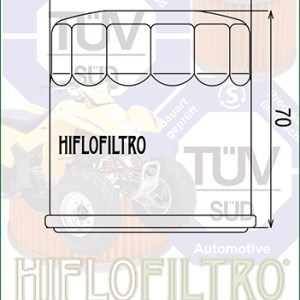 Filtru de ulei HIFLOFILTRO HF128 - Img 2