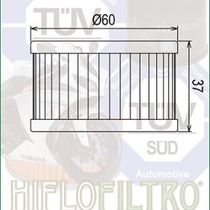 Filtru de ulei HIFLOFILTRO HF137 - Img 2
