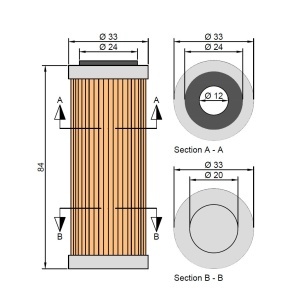 Filtru de ulei TwinAir 140019 - Img 2