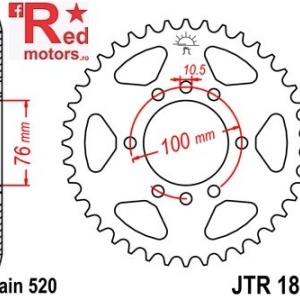 Foaie/pinion spate JTR1825.47 520 cu 47 de dinti