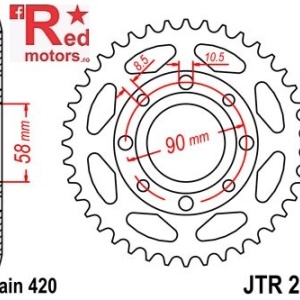 Foaie/pinion spate JTR214.36 420 cu 36 de dinti