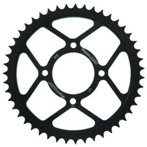 Kit de lant D.I.D Chain - Argintiu lant 428 D, Non-sealed, pinion fata SUPERSPROX, foaie spate SUPERSPROX pentru HYOSUNG Cruise 125 1997 - Img 4