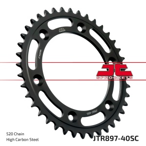 Kit de lant D.I.D Chain - Argintiu lant 520 VX, X-Ring, pinion fata JT cauciucat, foaie spate JT pentru KTM SXC 625 2003-2006 - Img 5
