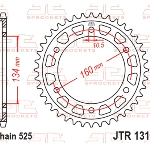 Kit de lant D.I.D Chain - Auriu lant 525 ZVM-X, X-Ring, pinion fata JT, foaie spate JT pentru HONDA CBR 1000 RR-R Fireblade 2022-2024 - Img 6