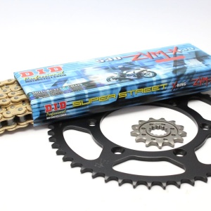Kit de lant D.I.D + JT ZVM-X serie in gold color