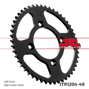 Kit de lant EK - Argintiu lant 428 SRO, O-ring, pinion fata JT, foaie spate JT pentru HONDA CRF 125 F 2015-2025 - Img 5
