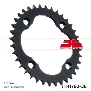 Kit de lant EK - Argintiu lant 520 SRX, X-Ring, pinion fata JT, foaie spate JT pentru ATV SUZUKI LT-R 450 2006-2010 - Img 6