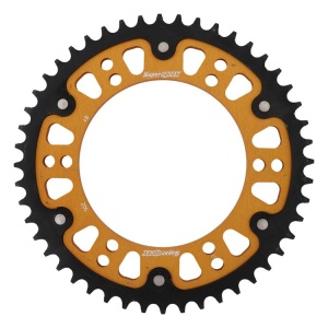 Kit de lant EK - Auriu lant 530 MVXZ, X-Ring, pinion fata SUPERSPROX, foaie spate SUPERSPROX STEALTH pentru KAWASAKI ZR 1100 Zephyr 1991-1997 - Img 4