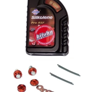 Kit Fork BITUBO KFORK rebound - compression pistons, shims (+1 Lt. Oil)