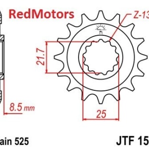 Kit lant DID GOLD pentru Kawasaki ZX-9R (ZX900 F1-F2) Ninja 2002-2003 - Img 2