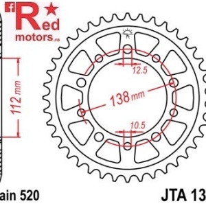 Kit lant DID GOLD pentru Yamaha YZF-R6 1999-2002 - conversie la lant 520 - Img 3