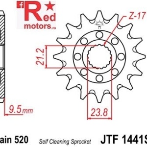 Kit lant DID GOLD X-Ring PRO-STREET 520 VX pentru Suzuki RM-Z450 K8,K9,L0,L1,L2 2008-2012 - Img 2