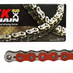 Lant de curse pentru motocross EK 520 MRD7 120 L Orange/Silver