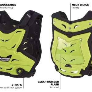 Protectie de piept POLISPORT PHANTOM LITE 8003700003 portocaliu - Img 9