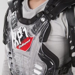 Protectie de piept POLISPORT XP1 MINI 8001000001 Negru - Img 6