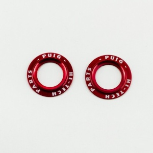 Rings for axle sliders PUIG PHB19 20025R Rosu