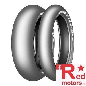 Set anvelope/cauciucuri moto Dunlop GP Racer D212 Slick 120/70 R17 M + 200/55 R17 M