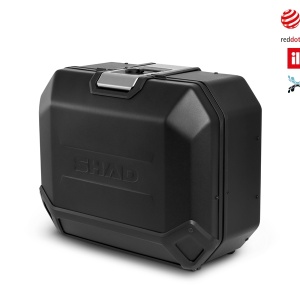 Set complet de cutii de aluminiu laterale, 36L / 36L, SHAD TERRA NEGRU, include kit montare SHAD HONDA NC 750 X - Img 2