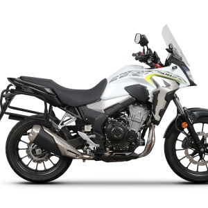 Set complet de cutii de aluminiu, SHAD TERRA NEGRU, 48L cutie centrala si 47L / 47L cutii laterale, incluzand kit de montaj si placa SHAD HONDA CB 500 X - Img 19