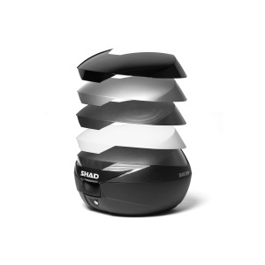 Top case SHAD SH39 D0B39100 Negru - Img 4