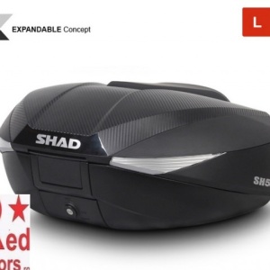 Top case SHAD SH58X Carbon (expandable concept) with PREMIUM lock - Img 4