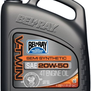 Ulei de motor Bel-Ray V-TWIN SEMI SYNTHETIC 20W-50 4 l
