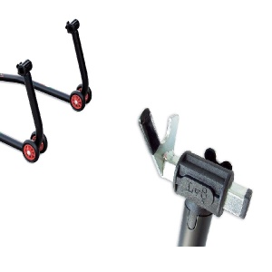 Universal rear stand LV8 DIAVOL E620D+E620/08C with V fork cursors kit