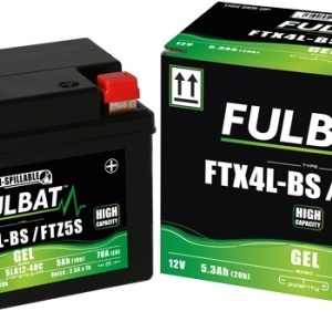 Baterie cu gel FULBAT FTX4L-BS / FTZ5S SLA (YTX4L-BS / YTZ5S SLA) - Img 2