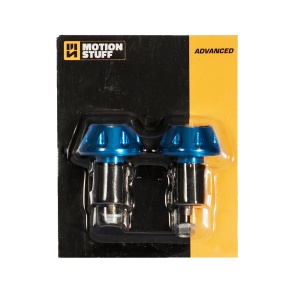 Capete de ghidon MOTION STUFF ADVANCED Albastru (d18-20mm) - Img 2