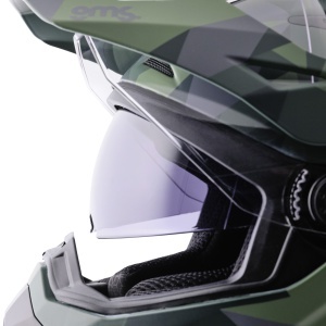 Enduro helmet GMS ADVENTUS CAMO ZG15002 matt green-black-camo S - Img 9