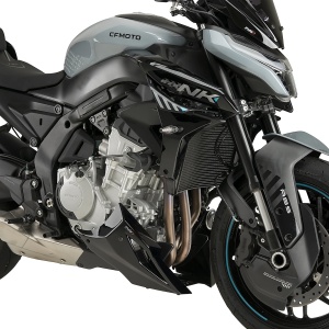 Frame sliders PUIG R19 22928N black with grey rubber - Img 2