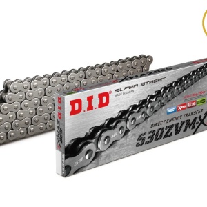 Kit de lant D.I.D Chain - Argintiu lant 530 ZVM-X, X-Ring, pinion fata JT cauciucat, foaie spate SUPERSPROX pentru YAMAHA FZ6 600 / Fazer 2004-2009