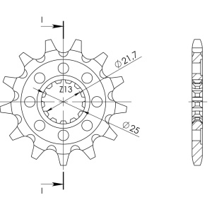 Kit de lant D.I.D Chain - Auriu lant 520 ERT, Non-sealed, pinion fata SUPERSPROX, foaie spate SUPERSPROX pentru KAWASAKI KX 450 (F) 2006-2025 - Img 3