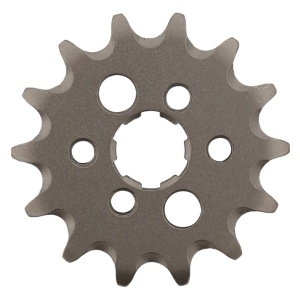 Kit de lant EK - Argintiu lant 420 DEH, Non-sealed, pinion fata SUPERSPROX, foaie spate JT pentru HONDA CRF 80 F 2004-2013 - Img 2
