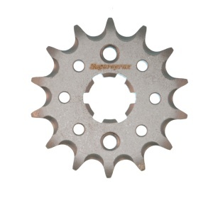 Kit de lant EK - Argintiu lant 428 DEH, Non-sealed, pinion fata SUPERSPROX, foaie spate SUPERSPROX pentru YAMAHA YBR 125 2005-2006 - Img 2