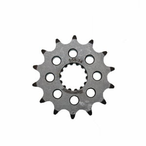 Kit de lant EK - Argintiu lant 428 SHDR, Non-sealed, pinion fata SUPERSPROX, foaie spate SUPERSPROX pentru YAMAHA YZ 85 2019-2025 - Img 2