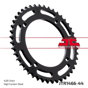 Kit de lant EK - Argintiu lant 428 SRO, O-ring, pinion fata JT, foaie spate JT pentru KAWASAKI D-Tracker 125 2010-2013 - Img 6