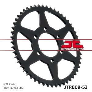 Kit de lant EK - Argintiu lant 428 SRO, O-ring, pinion fata JT, foaie spate JT pentru SUZUKI DR 125 S / SE 1985 - Img 6