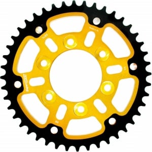 Kit de lant EK - Auriu lant 525 ZVX, X-Ring, pinion fata JT cauciucat, foaie spate SUPERSPROX STEALTH pentru KAWASAKI Z 900 RS / RS SE 2023-2024 - Img 4