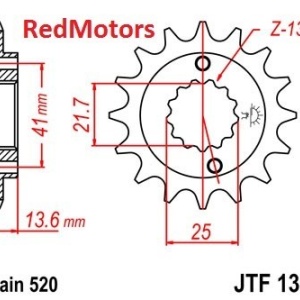 Kit lant DID GOLD pentru Kawasaki ZX-6R (ZX600 G1-G2,J1-J3) Ninja 1998-2002 - conversie la lant 520 - Img 2