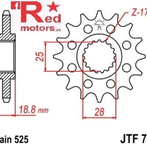 Kit lant DID GOLD PRO-STREET X-Ring 525 ZVM-X pentru Aprilia 1000 RSV4 Factory 2009-2014 - Img 2