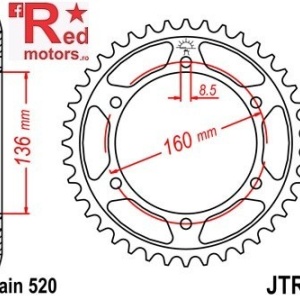 Kit lant DID GOLD X-Ring PRO-STREET 520 VX pentru Aprilia 350 ETX Tuareg Wind 1988-1990 - Img 3