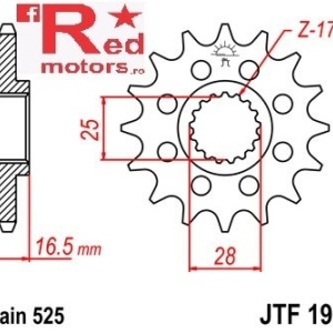 Kit lant DID GOLD X-Ring SUPERSTREET 525 ZVM-X pentru KTM 1190 Adventure 2013-2016 - Img 2