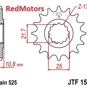 Kit lant DID GOLD Yamaha TDM850 (4TXL) 1996-1998 - Img 2