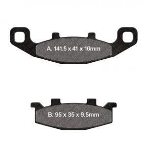 Placute de frana EBC FA129