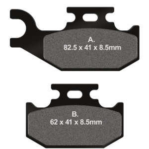 Placute de frana EBC FA414TT