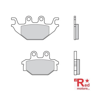 Placute frana fata Brembo 07GR52SX Off Road - SX 94,0x47,0x8,7/73,0x47,0x10,7 pentru Adly/Herchee ATV 300, Canyon 320, Hurricane 320, Arctic Cat DVX 250, Cectek Gladiator 500, Kawasaki KVF 300, Kymco MXU 700