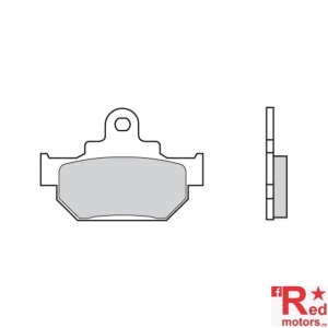 Placute frana fata Brembo 07SU08TT Off Road - TT 76,8x53,8x9,5 pentru Suzuki DR 600